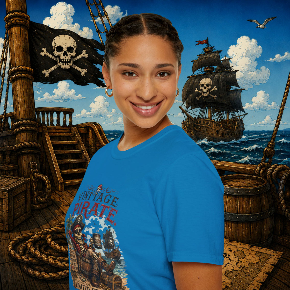 Vintage Pirate Limited Edition T-Shirt
