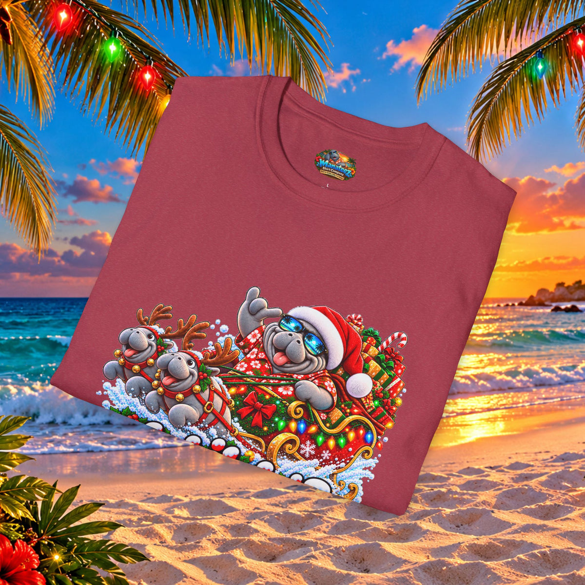 Sleighin’ It Christmas Holiday T-Shirt