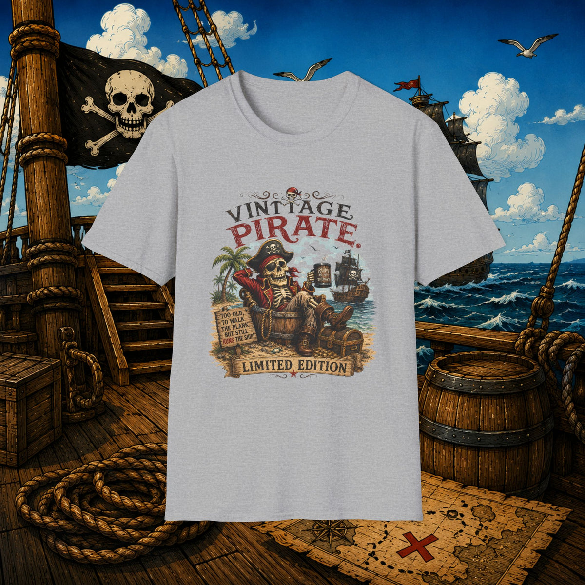 Vintage Pirate Limited Edition T-Shirt