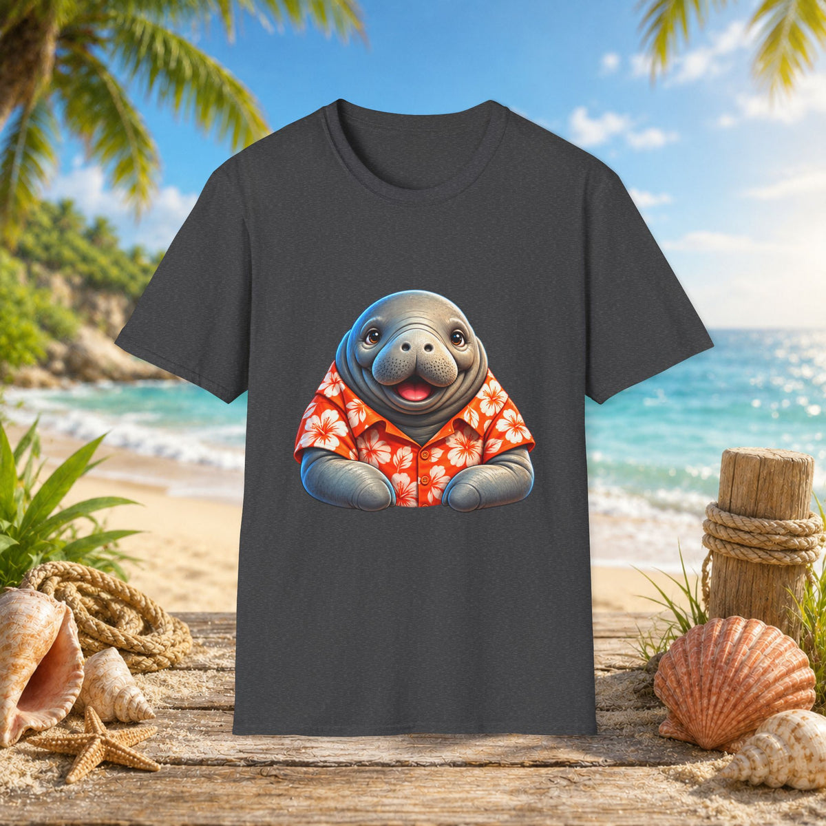 Bagel the Tropical Manatee T-Shirt