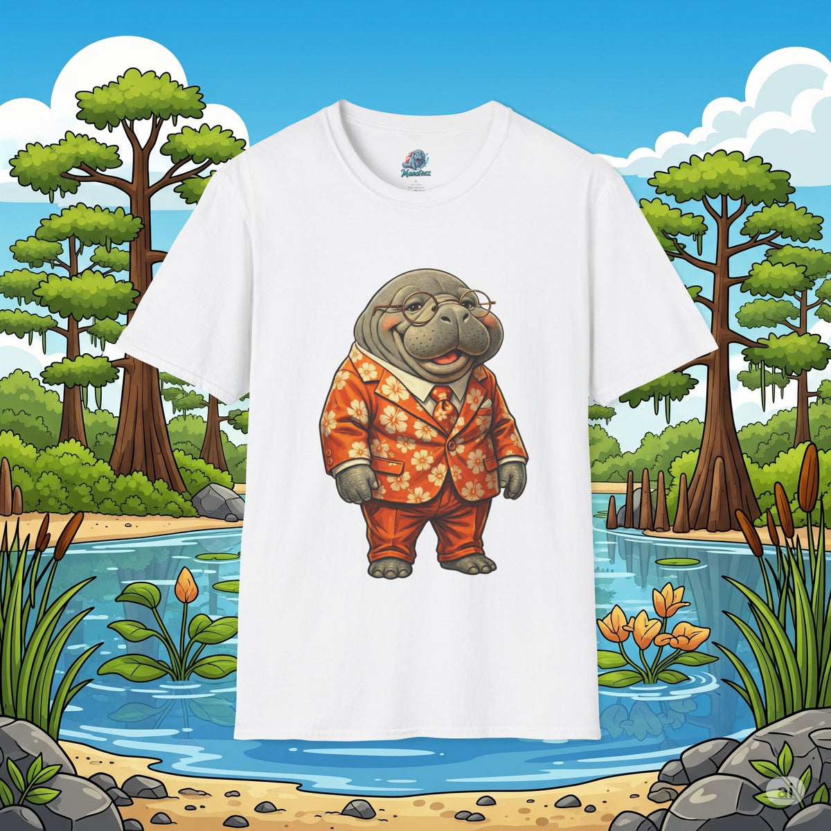 Stylin’ & Profilin’ Manatee T-Shirt