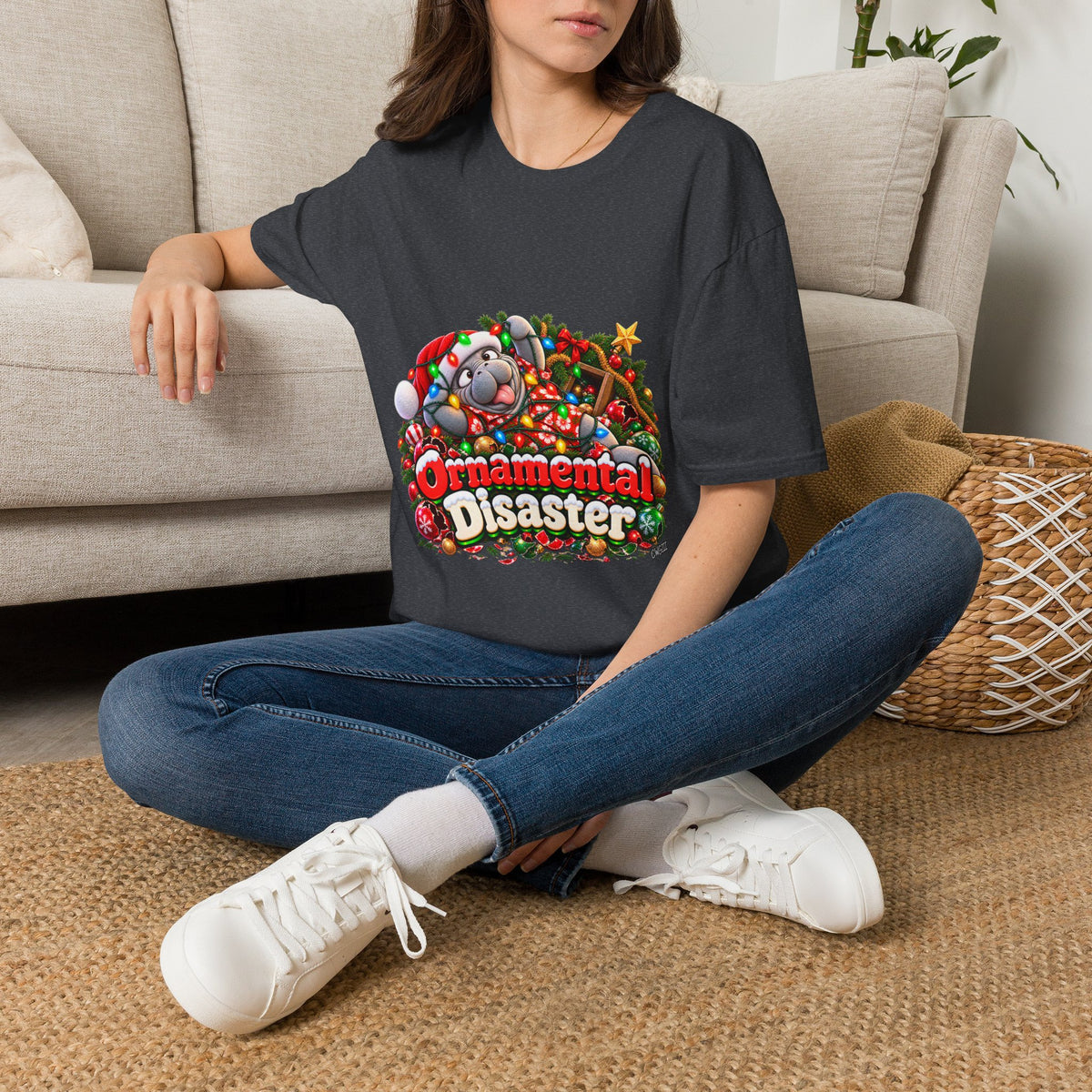 Ornamental Disaster Christmas T-Shirt