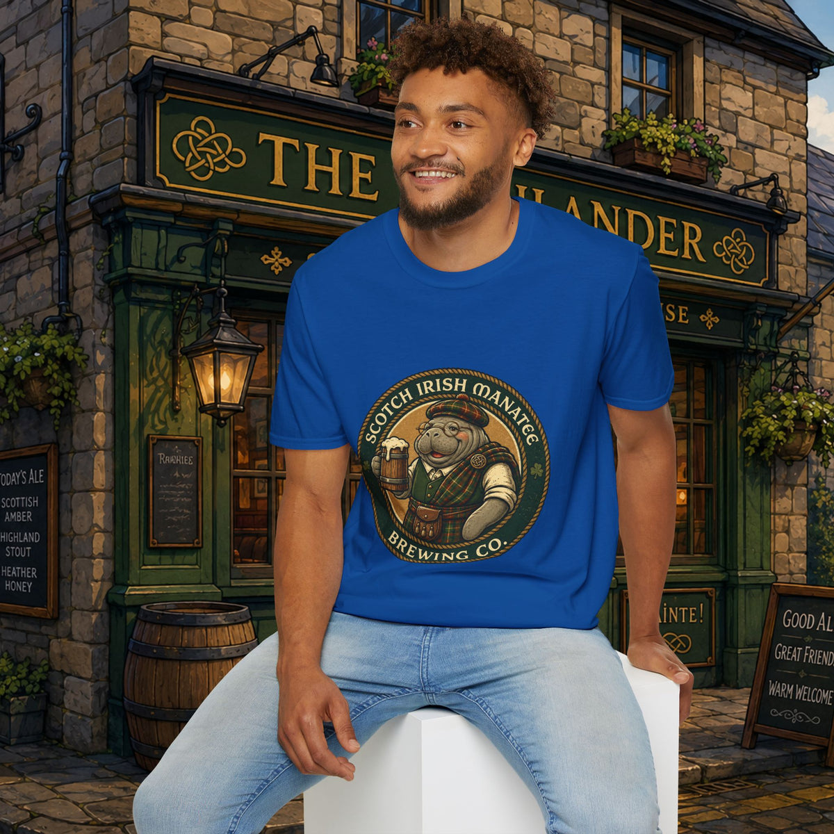 Scotch-Irish Manatee Brewing Company T-Shirt