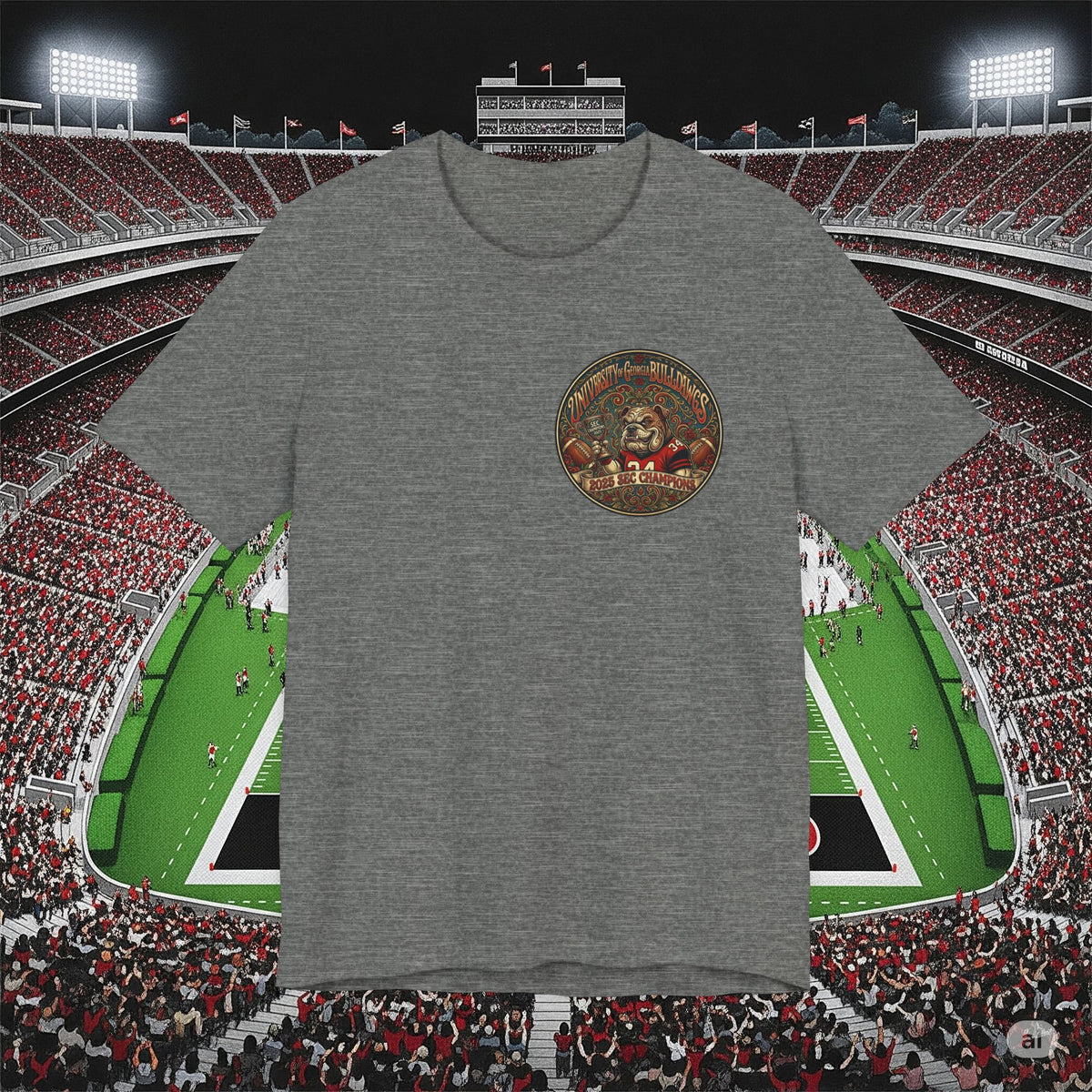 Georgia Bulldogs 2025 SEC Champions T-Shirt