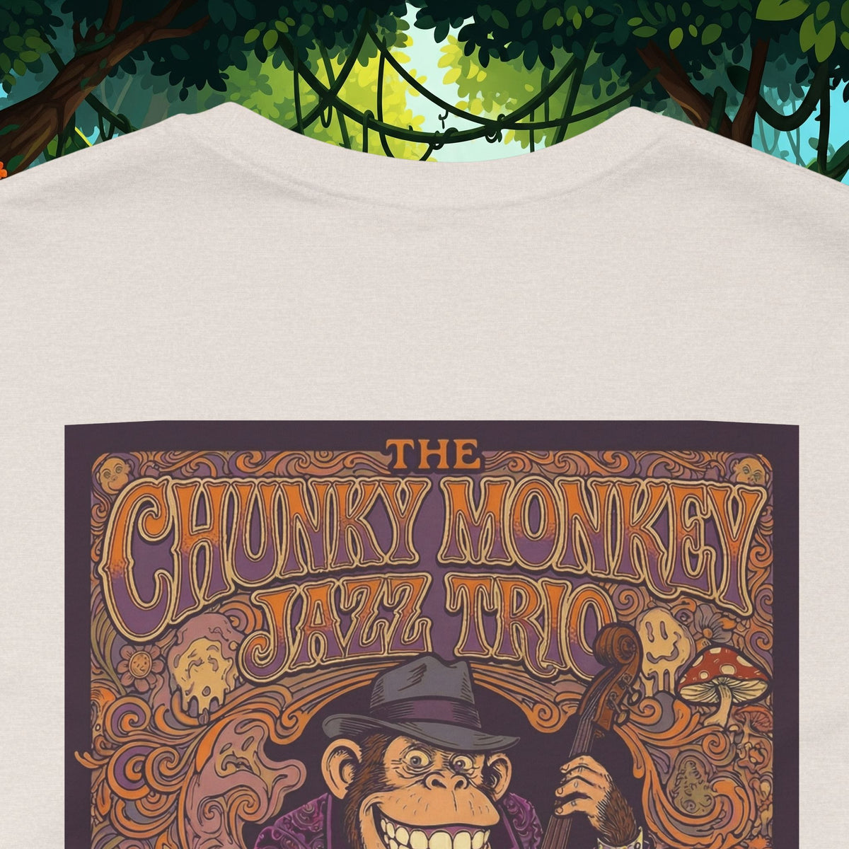 Vintage Style Fat Tony and the Chunky Monkey Trio Shirt - Retro Band Tee