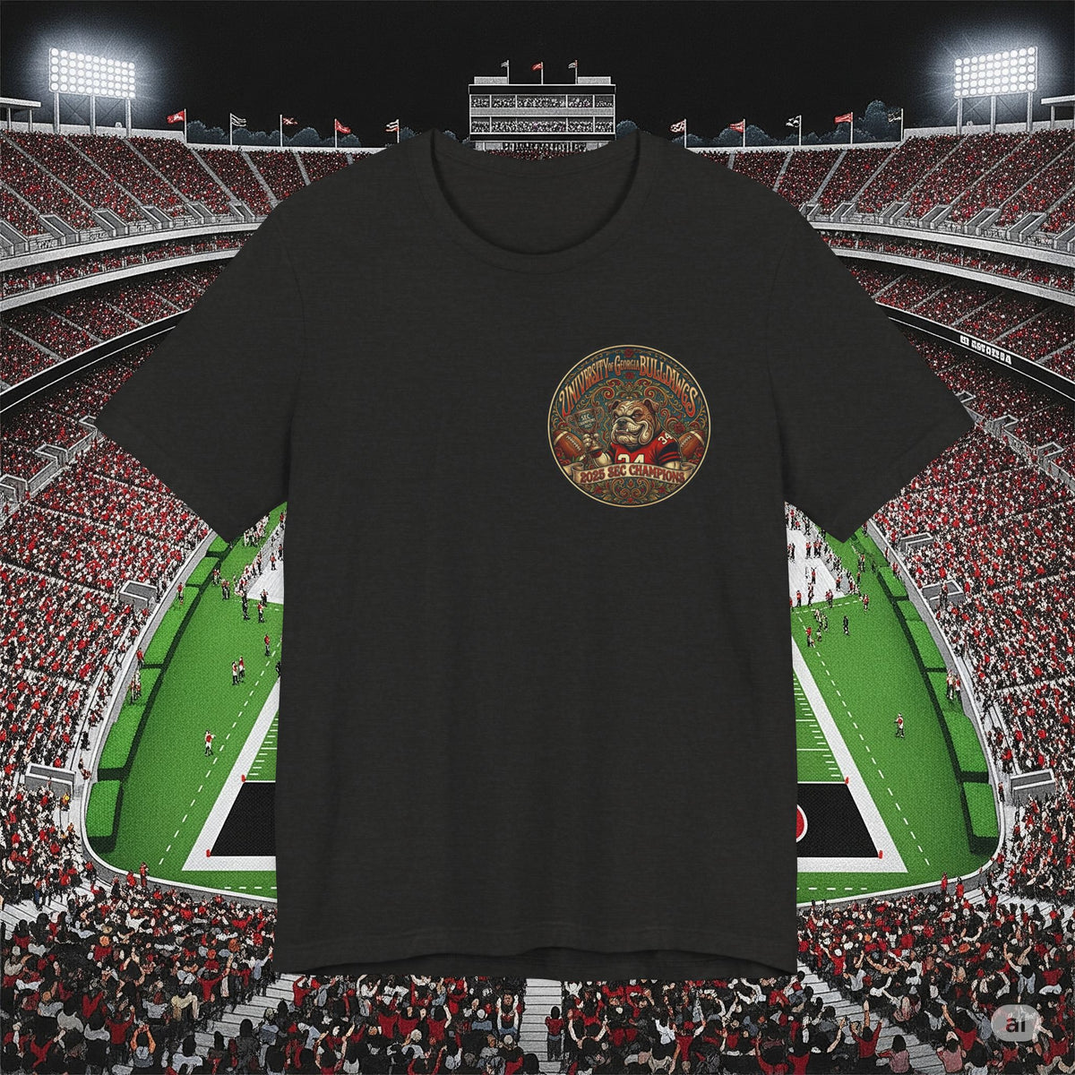 Georgia Bulldogs 2025 SEC Champions T-Shirt