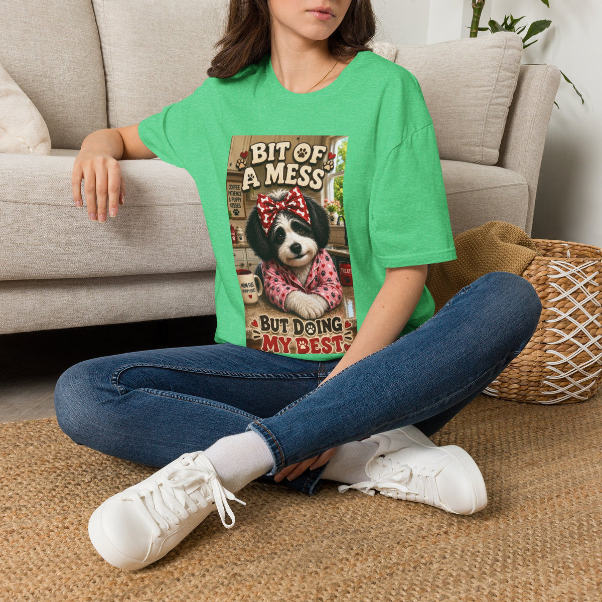 Bit of a Mess But Doing My Best Dog T-Shirt