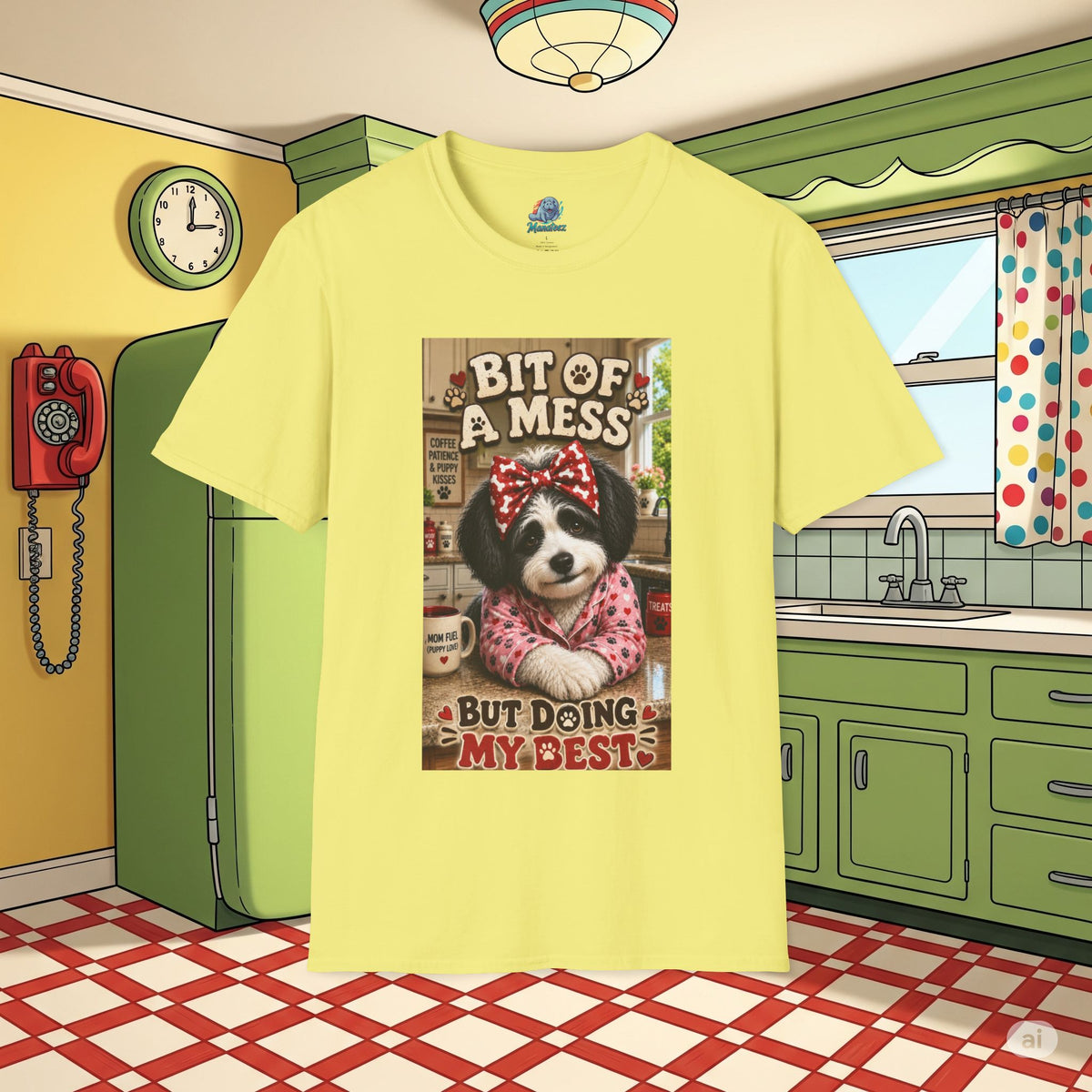 Bit of a Mess But Doing My Best Dog T-Shirt