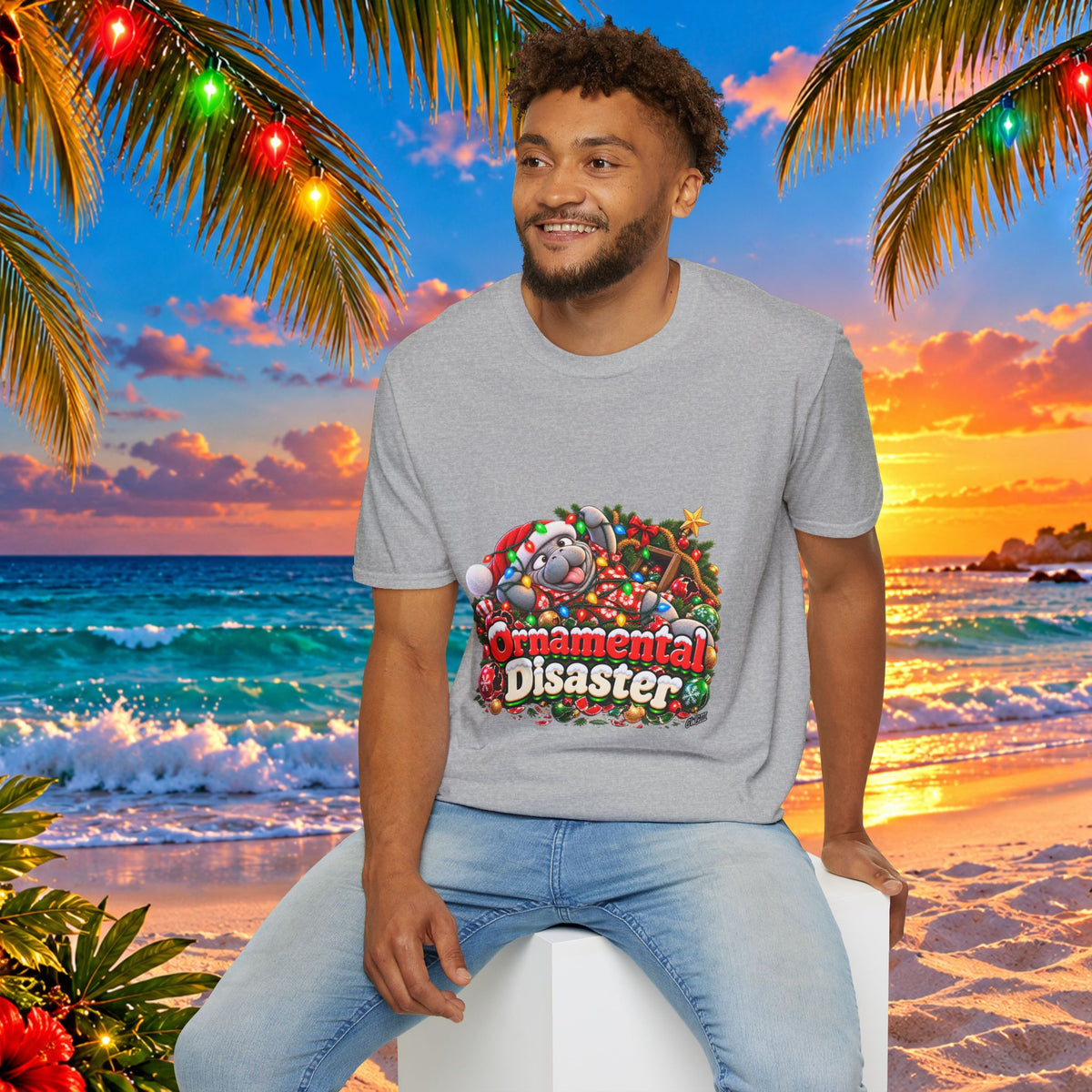 Ornamental Disaster Christmas T-Shirt