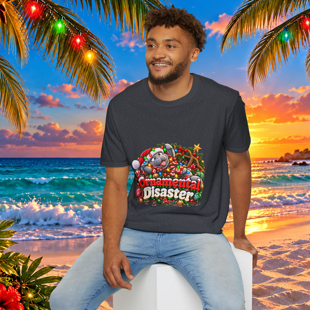 Ornamental Disaster Christmas T-Shirt