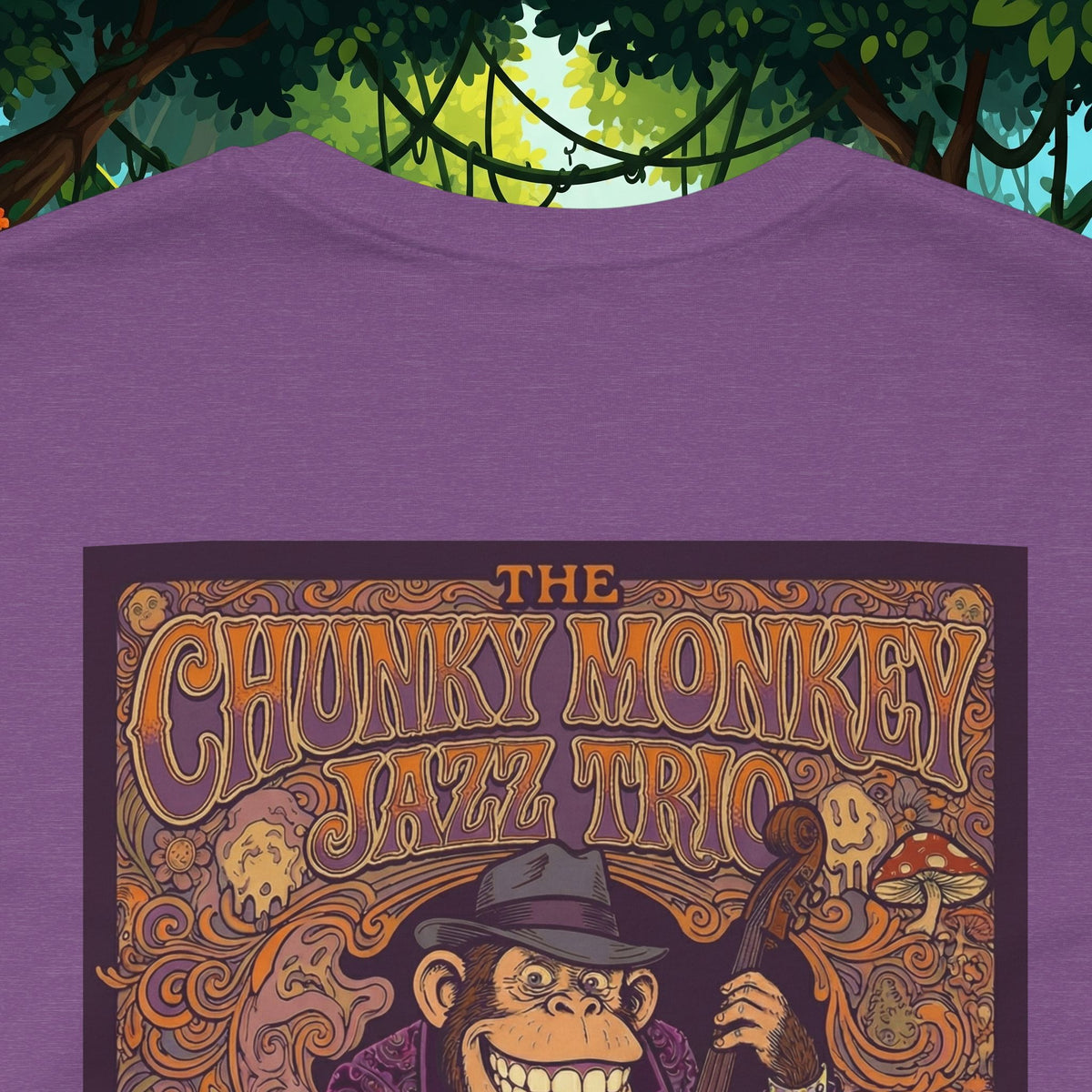 Vintage Style Fat Tony and the Chunky Monkey Trio Shirt - Retro Band Tee