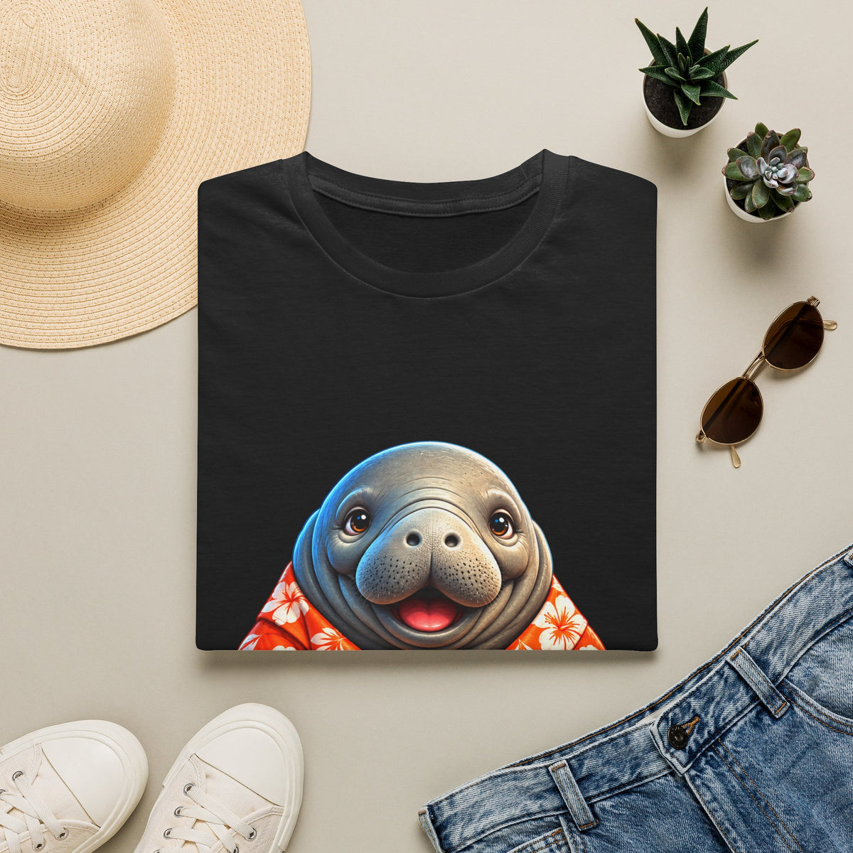 Bagel the Tropical Manatee T-Shirt