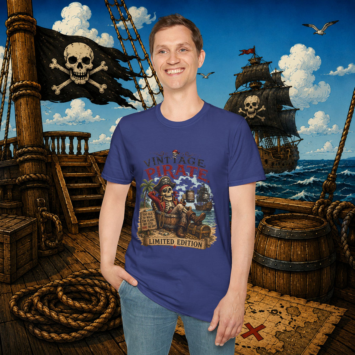Vintage Pirate Limited Edition T-Shirt