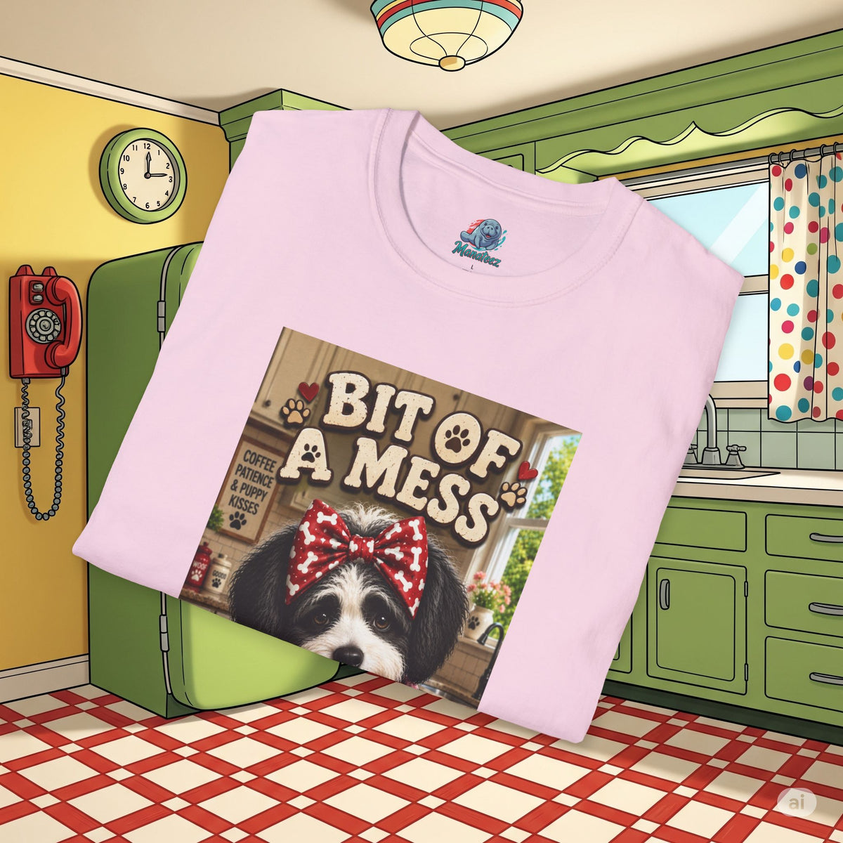 Bit of a Mess But Doing My Best Dog T-Shirt