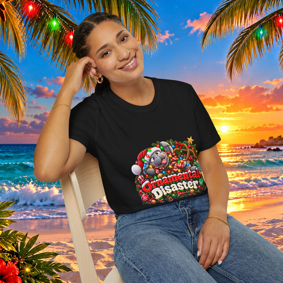 Ornamental Disaster Christmas T-Shirt