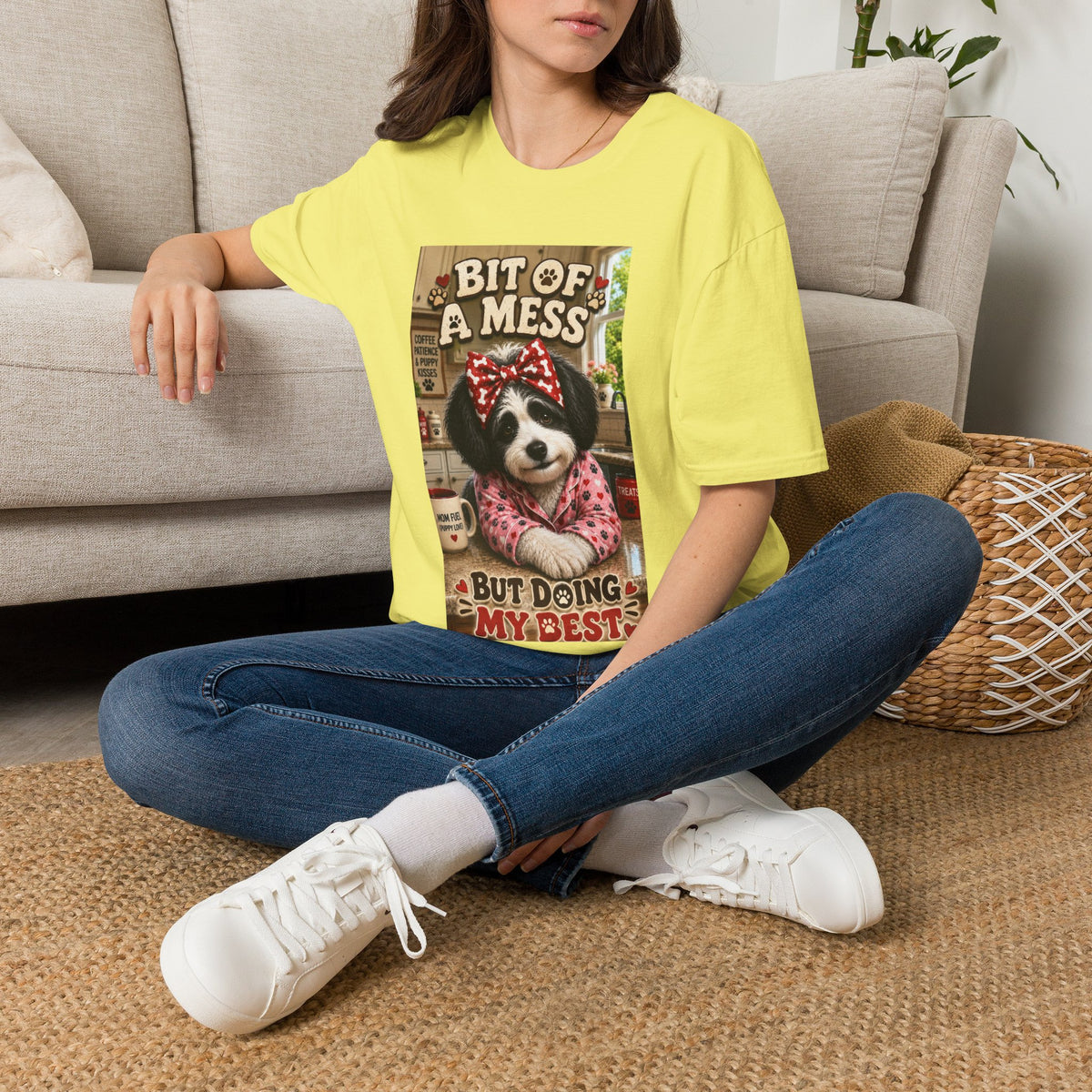 Bit of a Mess But Doing My Best Dog T-Shirt