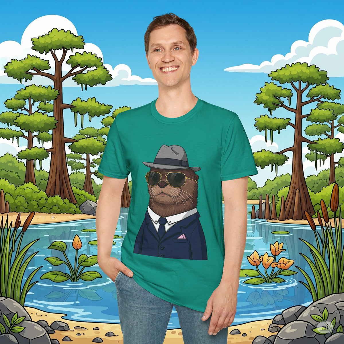 Secret Otterman Softstyle T-Shirt
