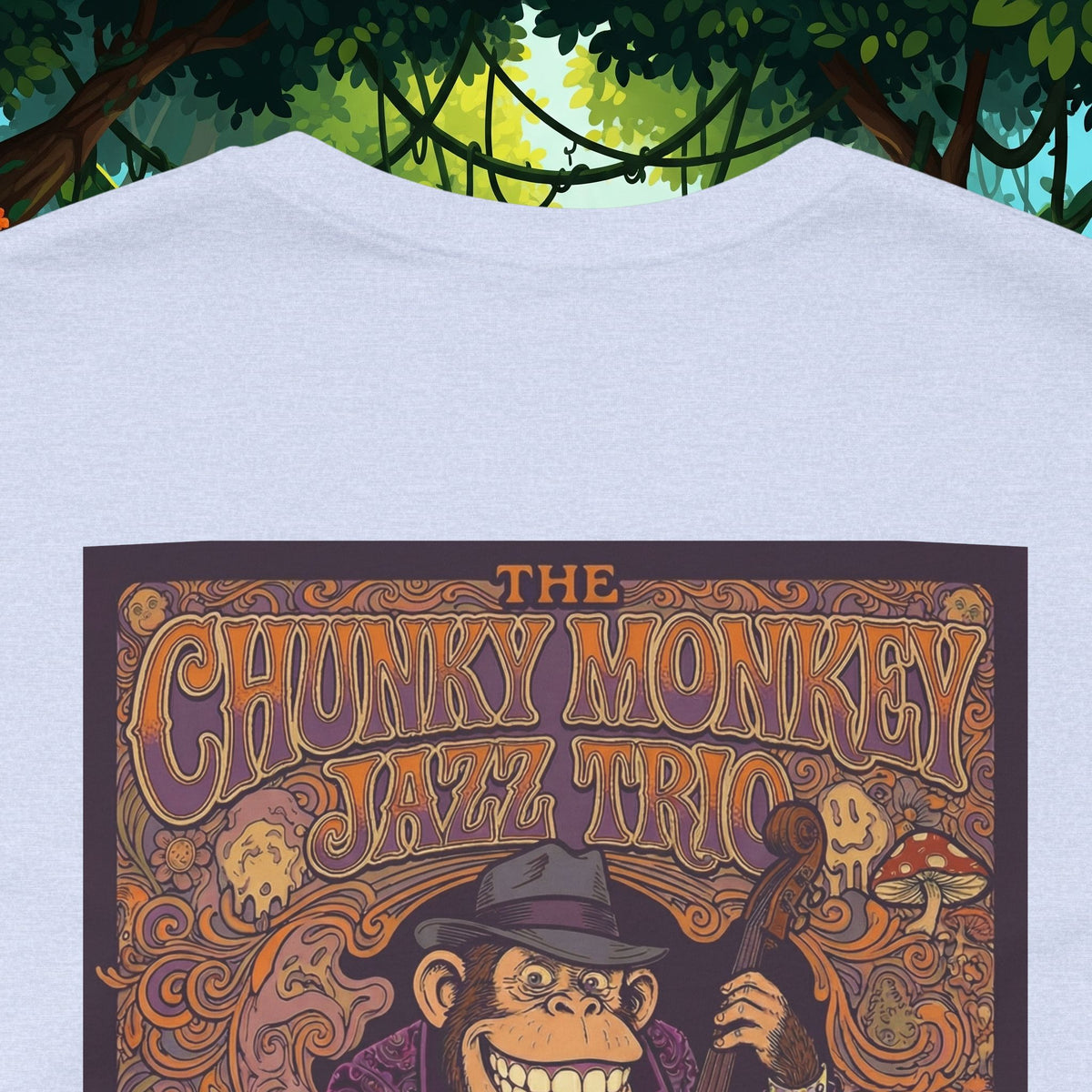 Vintage Style Fat Tony and the Chunky Monkey Trio Shirt - Retro Band Tee