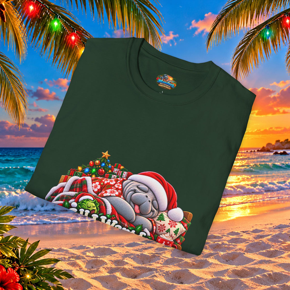 All I Want for Christmas Is a Nap Christmas T-Shirt