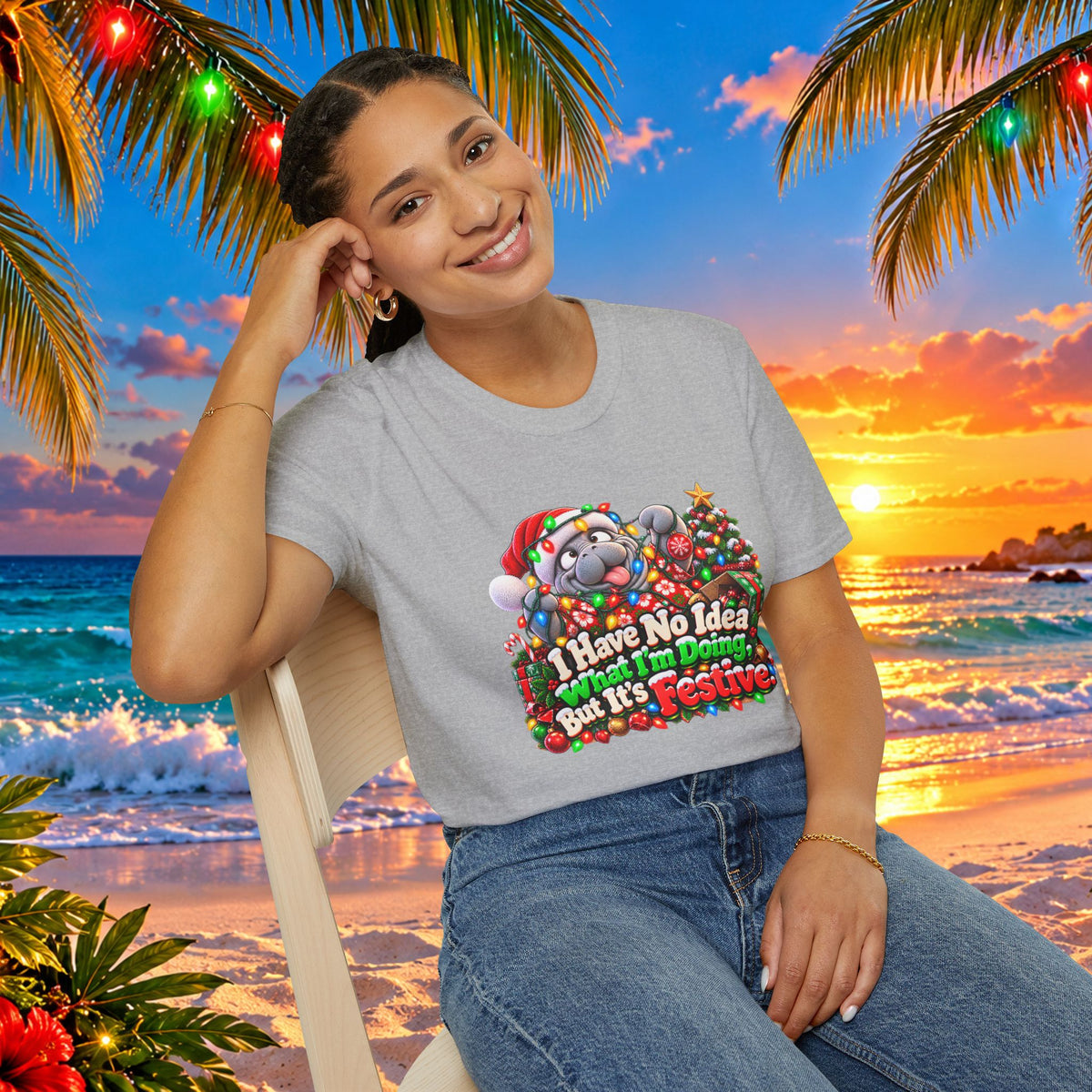 Have No Idea What I’m Doing But It’s Festive Christmas T-Shirt