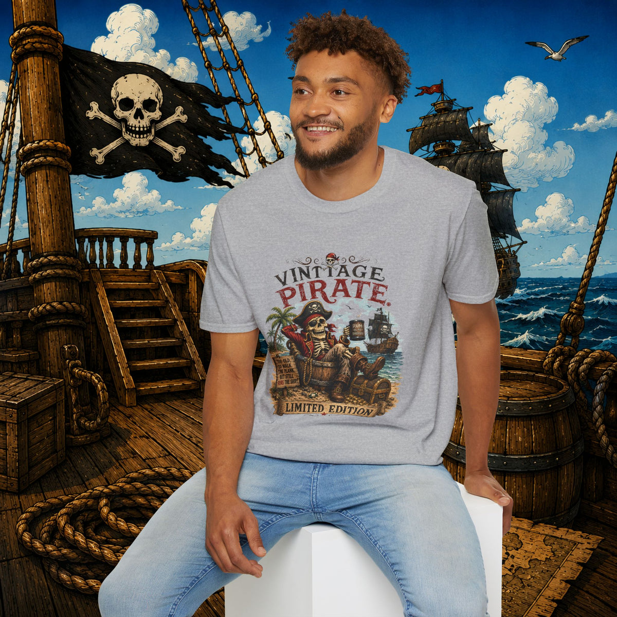 Vintage Pirate Limited Edition T-Shirt