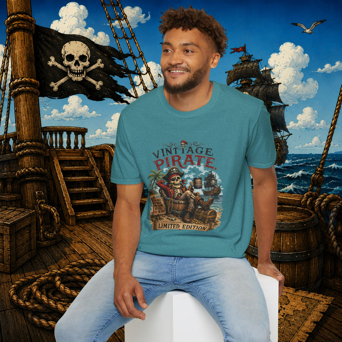 Vintage Pirate Limited Edition T-Shirt