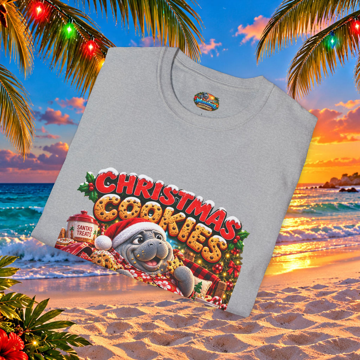 Christmas Cookies Emotional Support Snacks T-Shirt