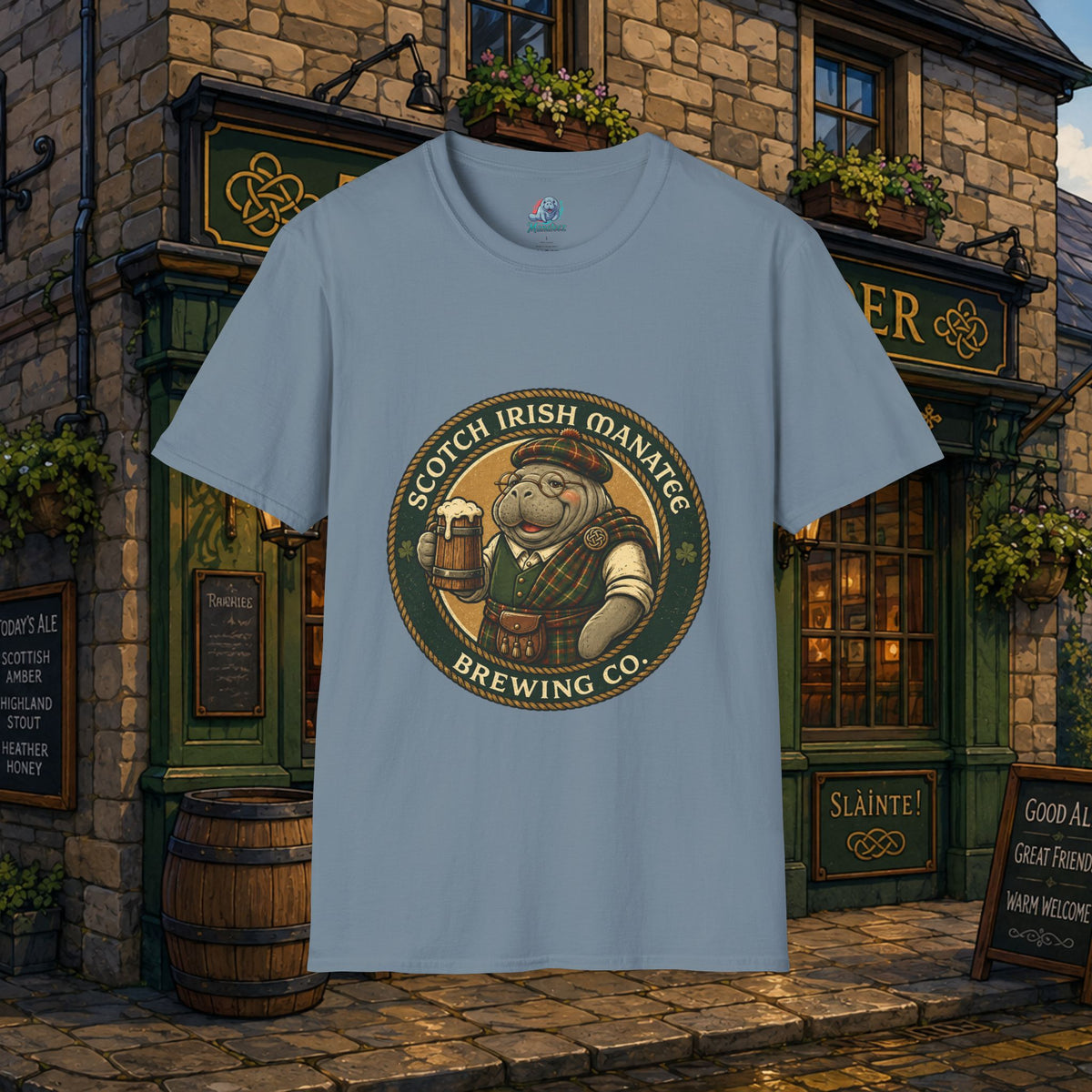 Scotch-Irish Manatee Brewing Company T-Shirt