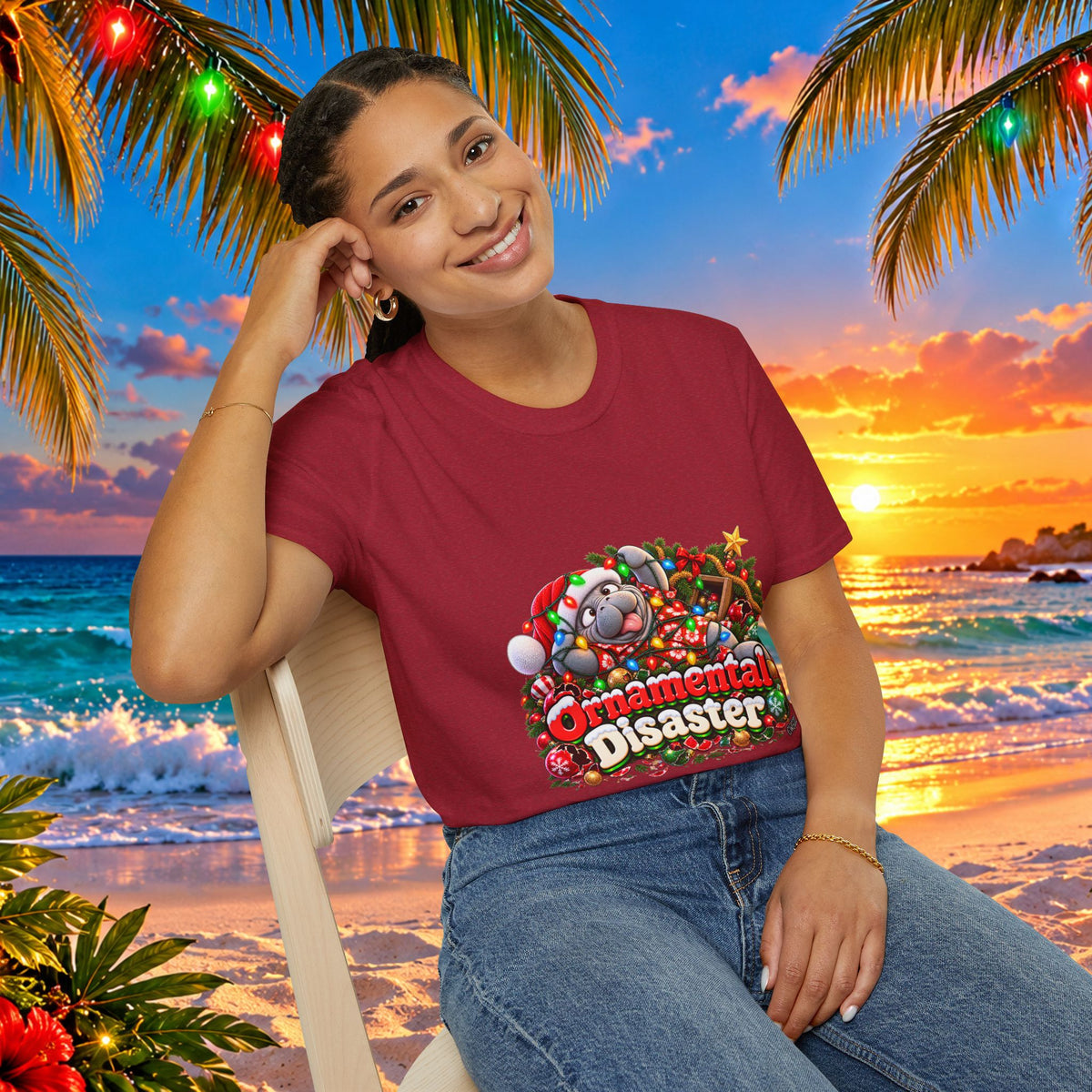 Ornamental Disaster Christmas T-Shirt