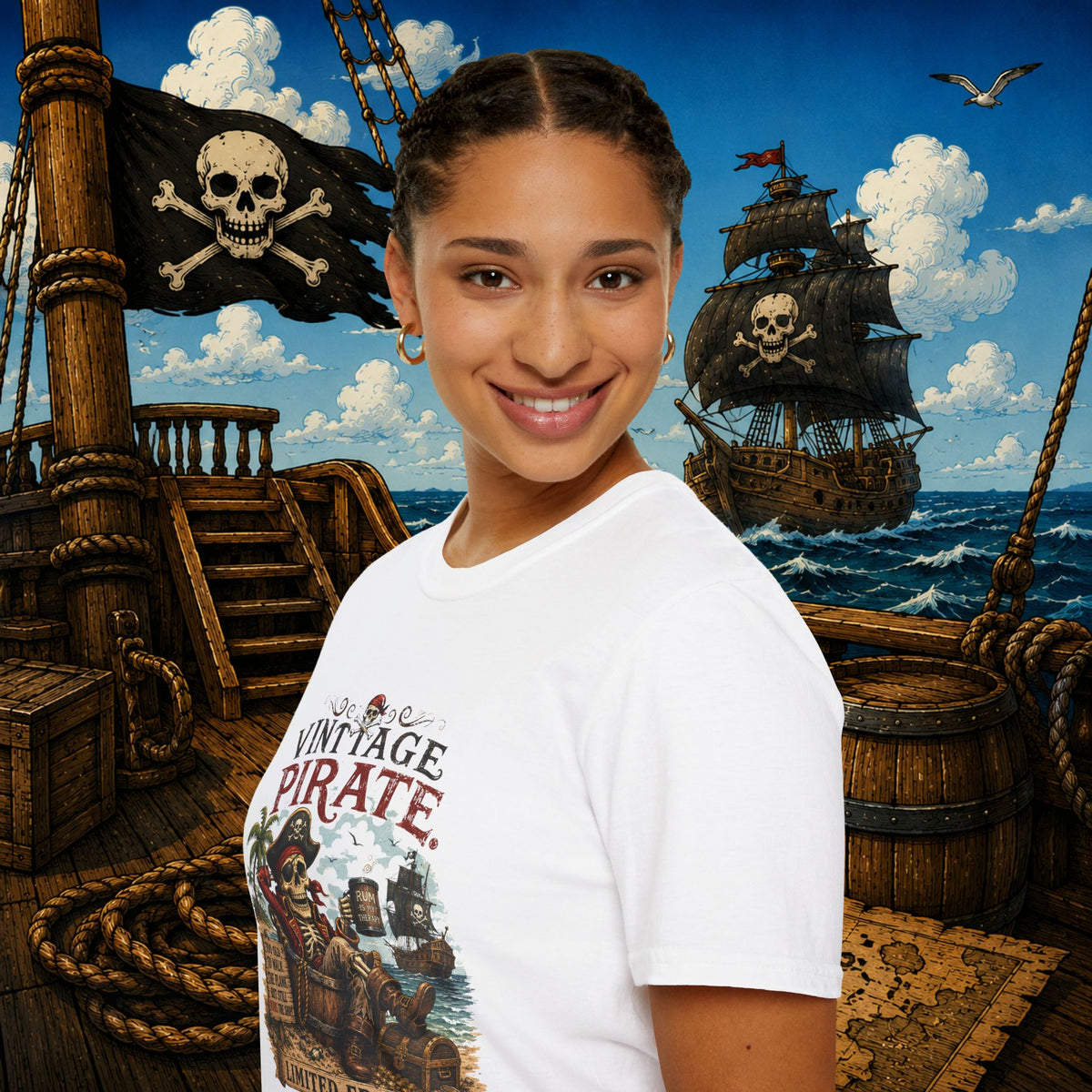 Vintage Pirate Limited Edition T-Shirt