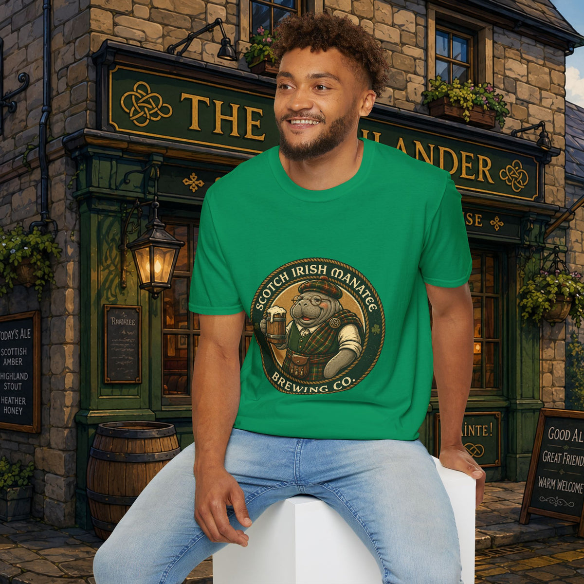 Scotch-Irish Manatee Brewing Company T-Shirt