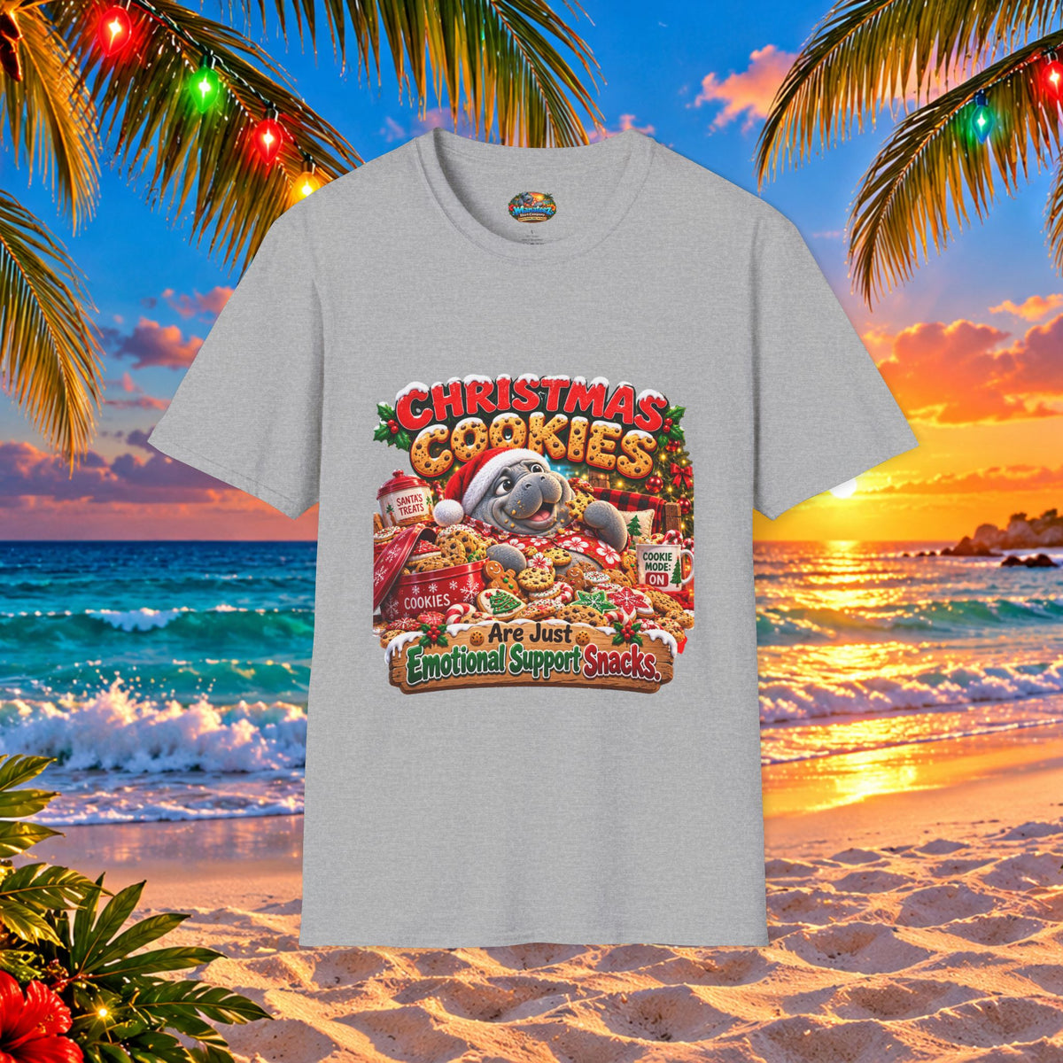 Christmas Cookies Emotional Support Snacks T-Shirt