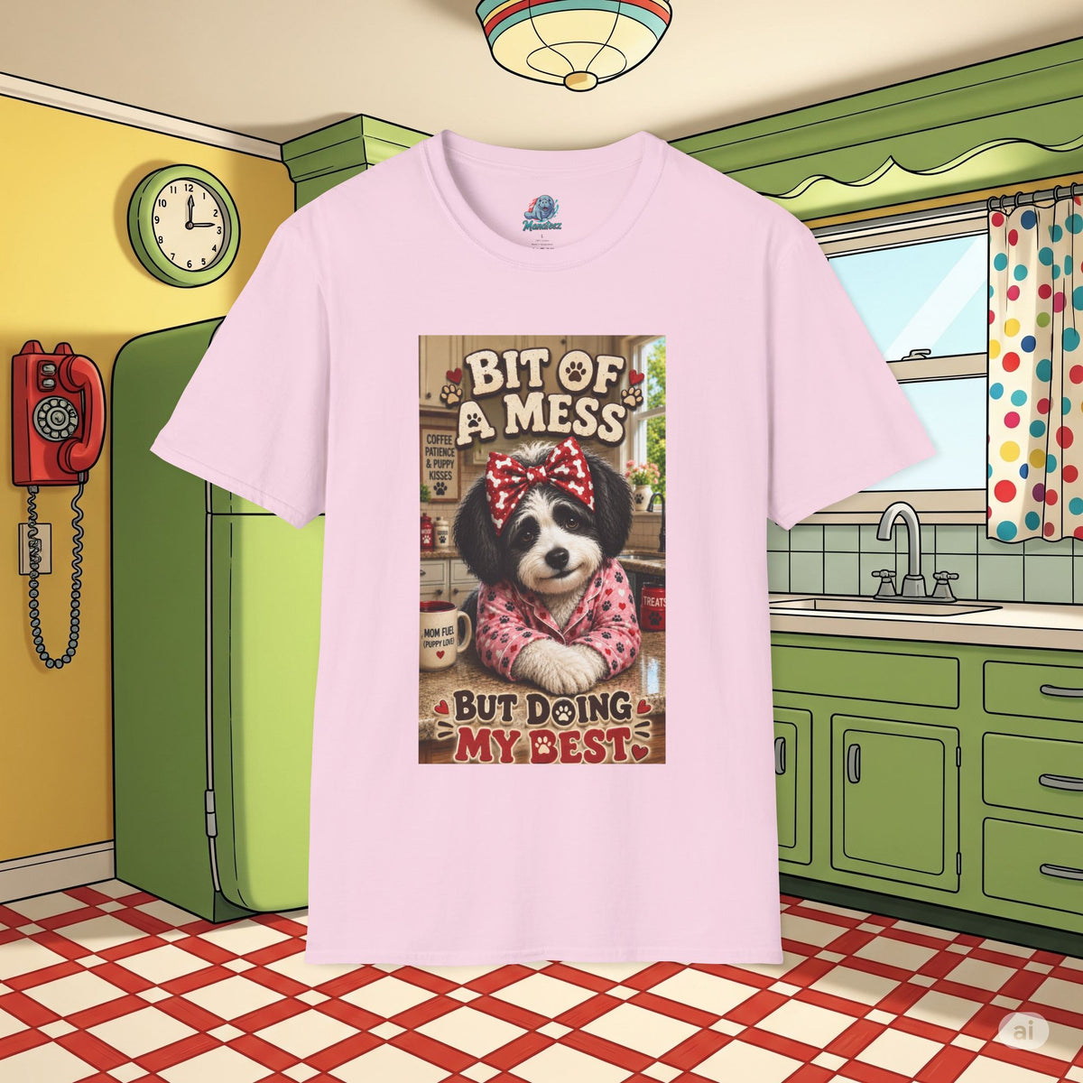 Bit of a Mess But Doing My Best Dog T-Shirt