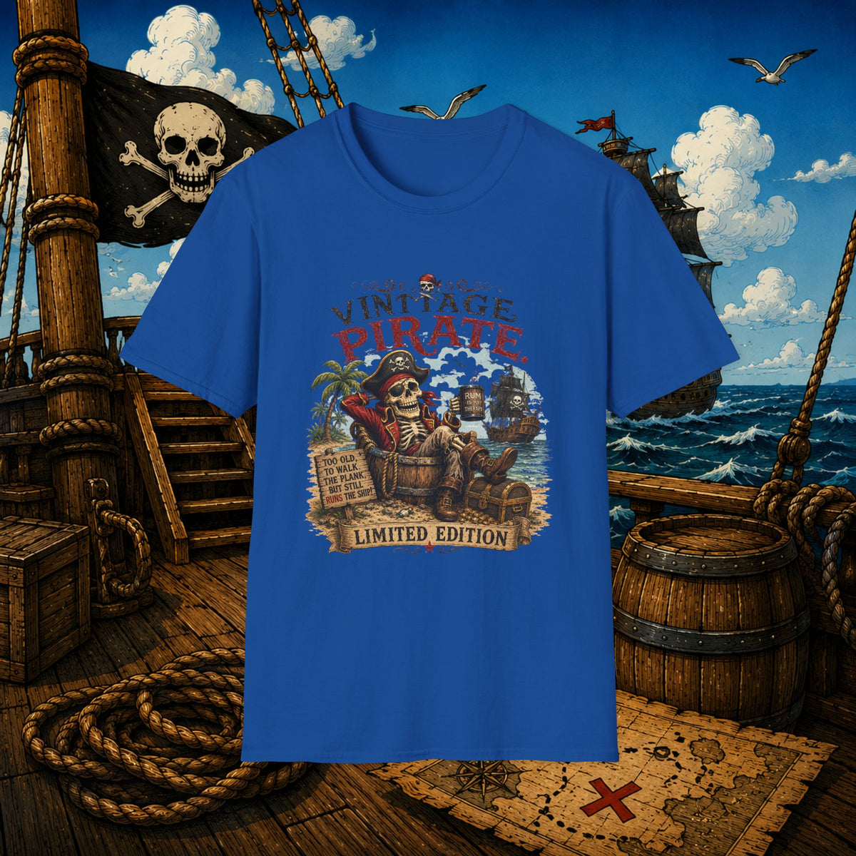 Vintage Pirate Limited Edition T-Shirt