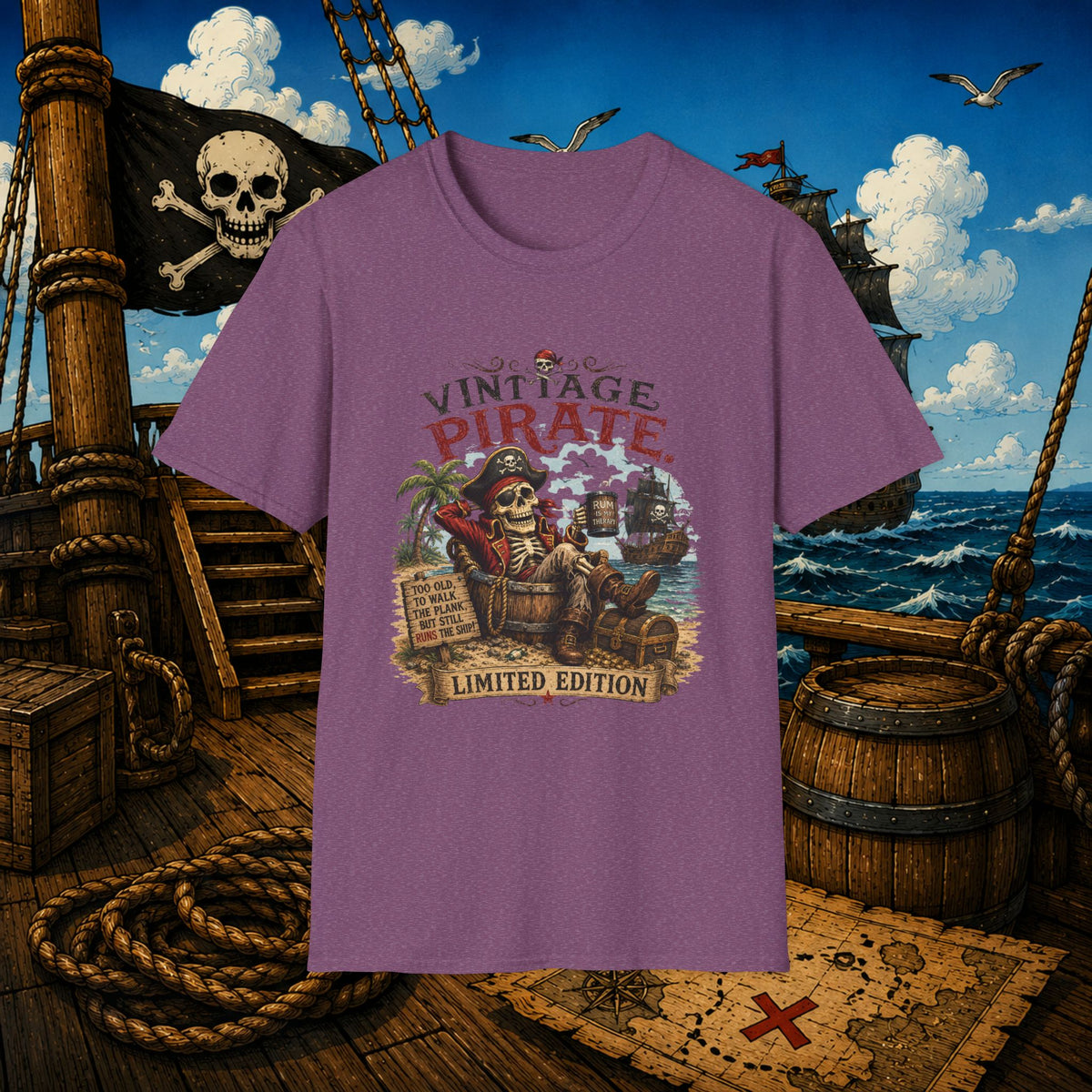 Vintage Pirate Limited Edition T-Shirt