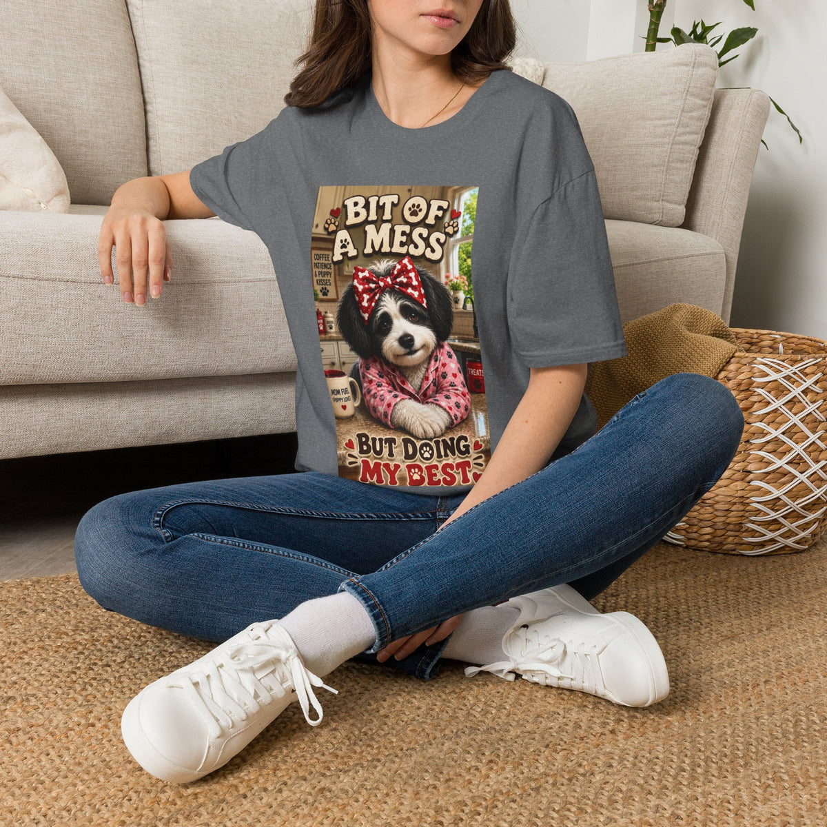 Bit of a Mess But Doing My Best Dog T-Shirt