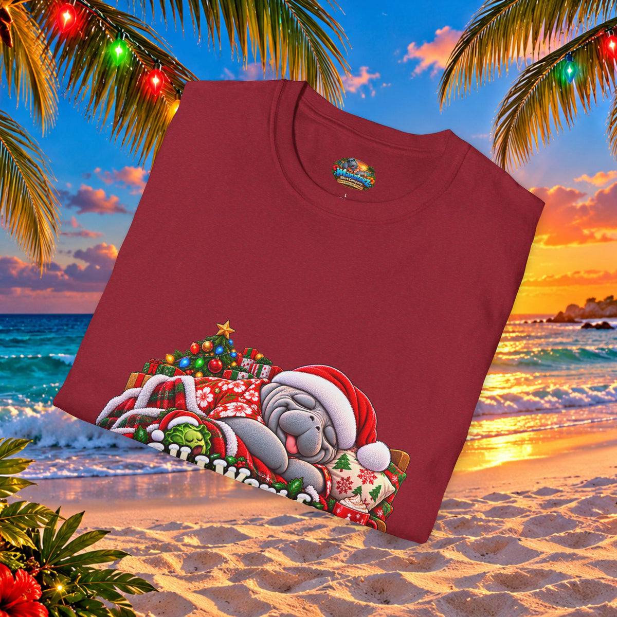 All I Want for Christmas Is a Nap Christmas T-Shirt