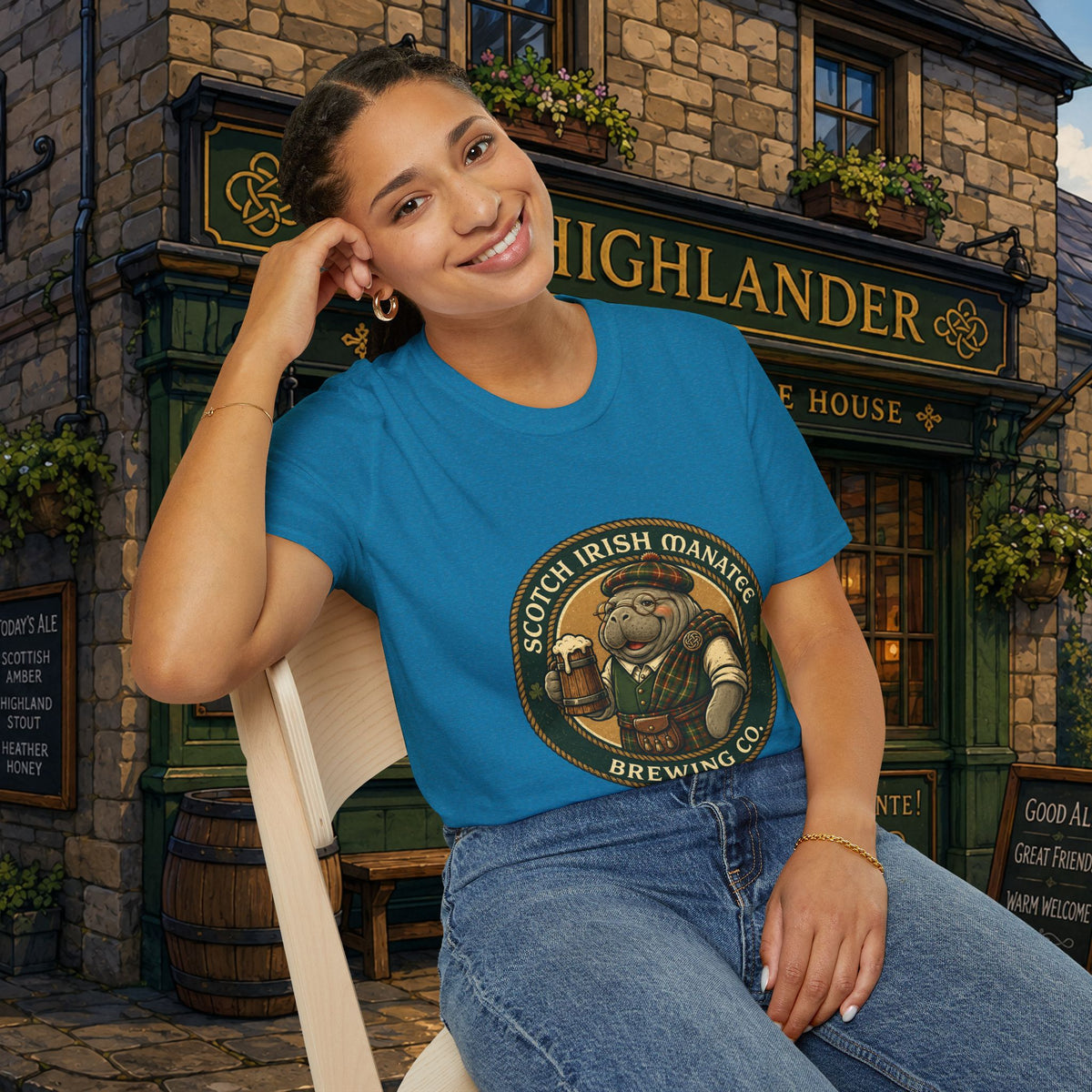 Scotch-Irish Manatee Brewing Company T-Shirt