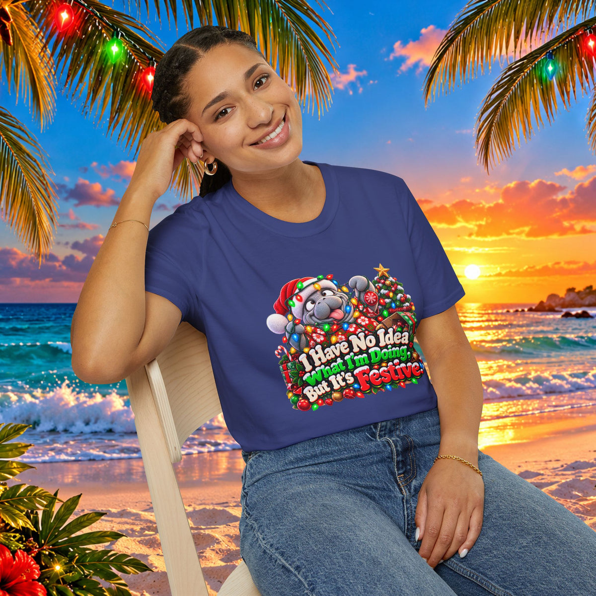 Have No Idea What I’m Doing But It’s Festive Christmas T-Shirt