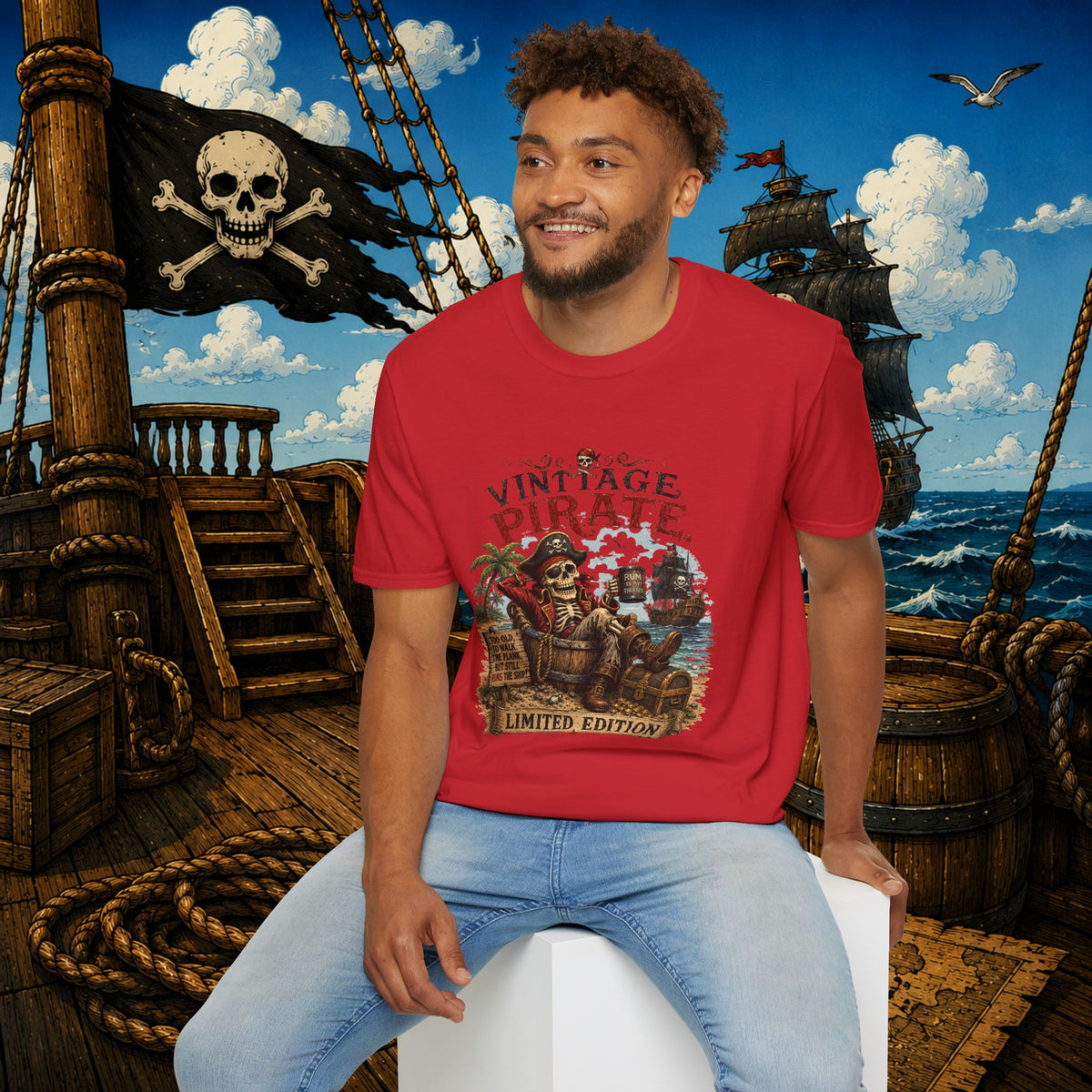 Vintage Pirate Limited Edition T-Shirt