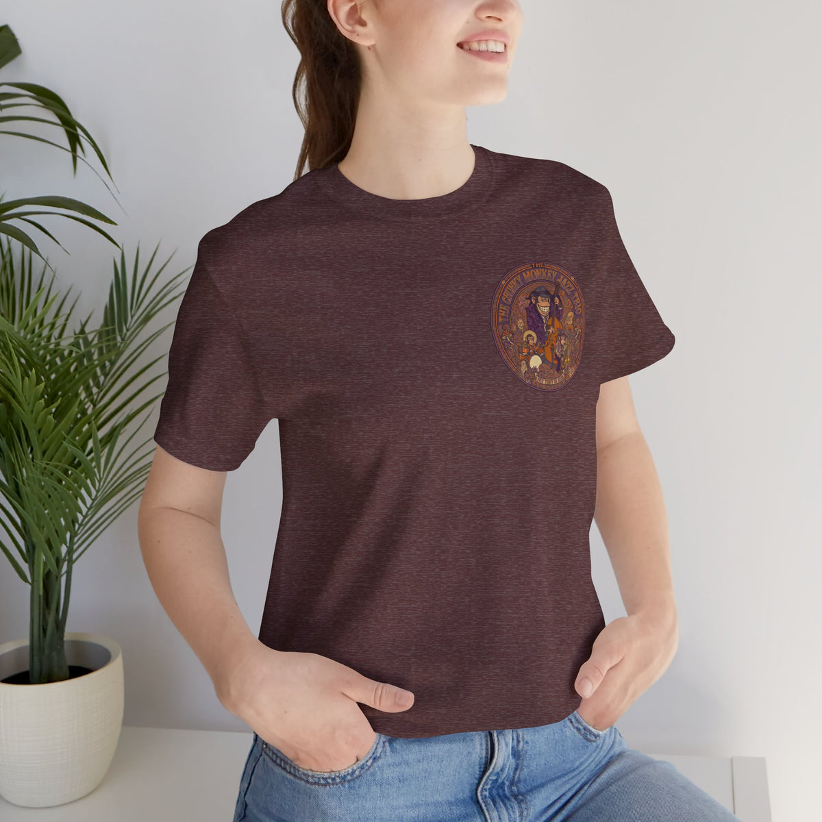 Vintage Style Fat Tony and the Chunky Monkey Trio Shirt - Retro Band Tee
