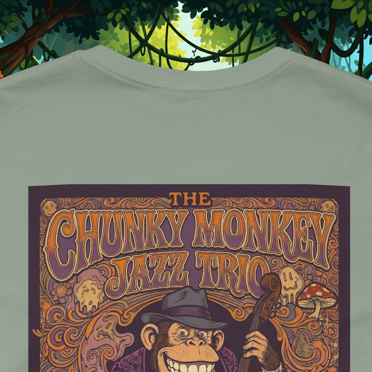 Vintage Style Fat Tony and the Chunky Monkey Trio Shirt - Retro Band Tee