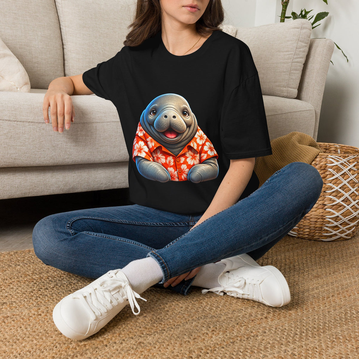 Bagel the Tropical Manatee T-Shirt