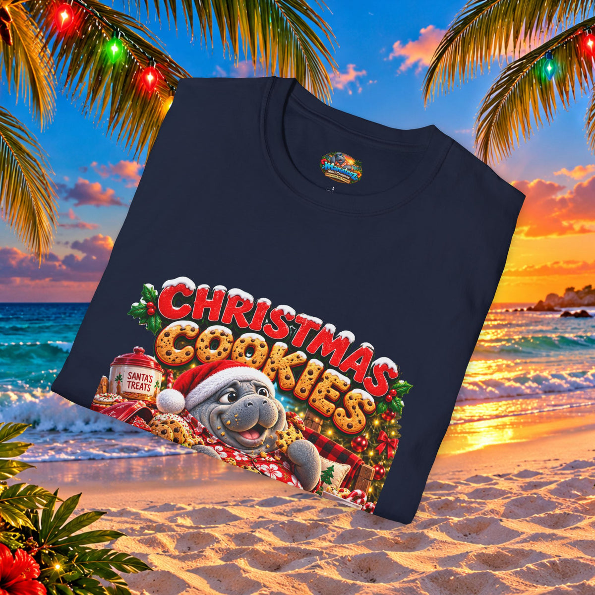 Christmas Cookies Emotional Support Snacks T-Shirt