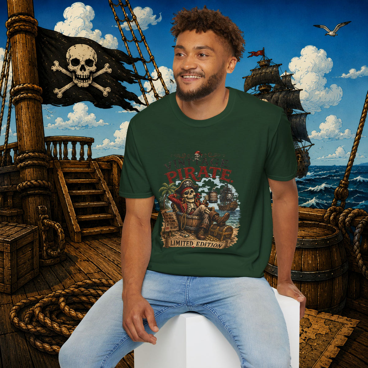 Vintage Pirate Limited Edition T-Shirt