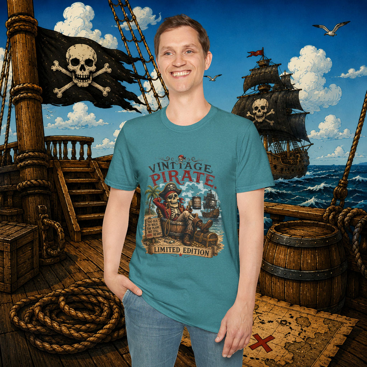 Vintage Pirate Limited Edition T-Shirt