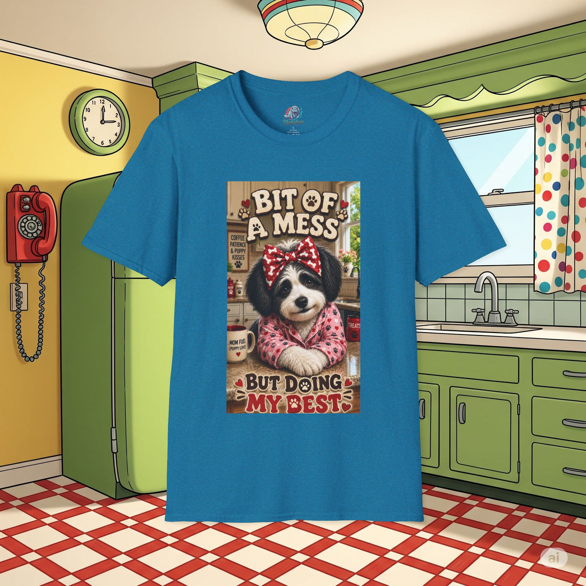 Bit of a Mess But Doing My Best Dog T-Shirt