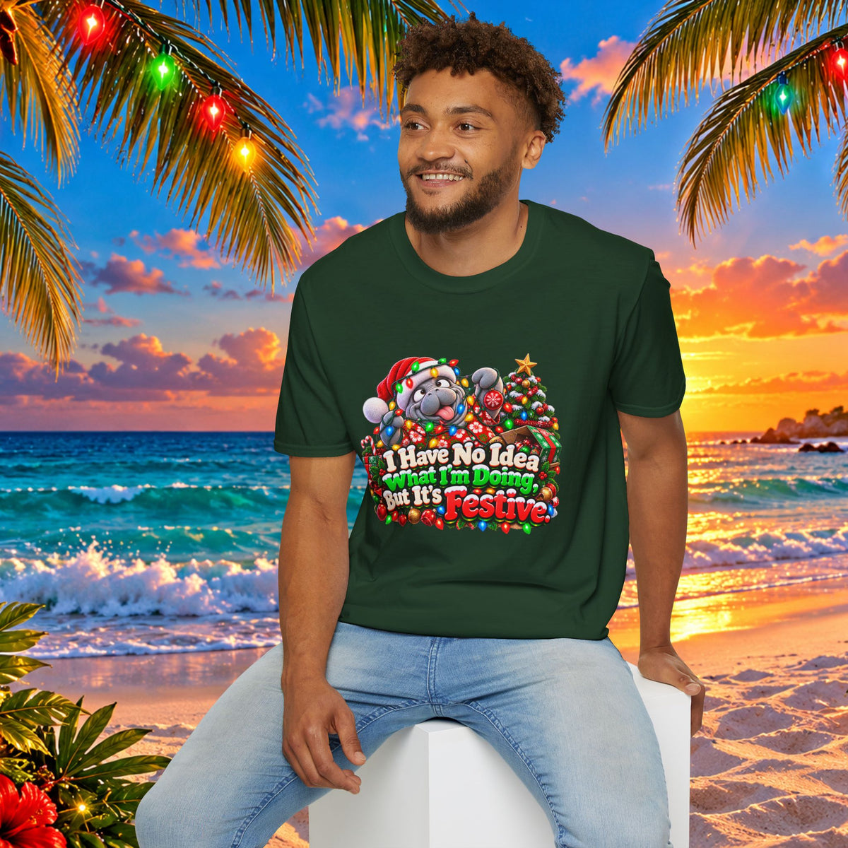 Have No Idea What I’m Doing But It’s Festive Christmas T-Shirt