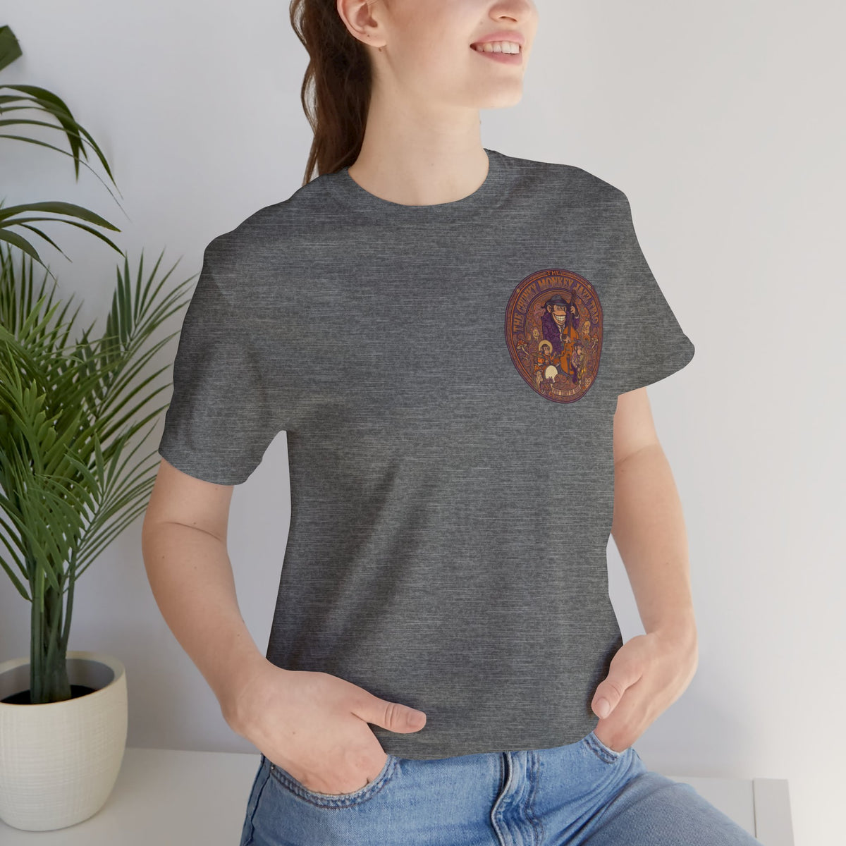 Vintage Style Fat Tony and the Chunky Monkey Trio Shirt - Retro Band Tee