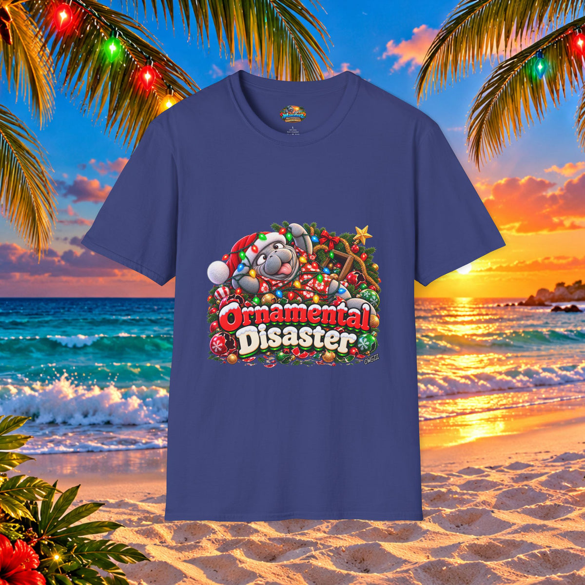 Ornamental Disaster Christmas T-Shirt